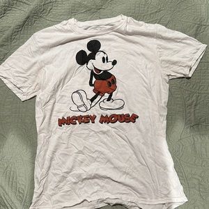 Mickey Mouse tshirt front and back